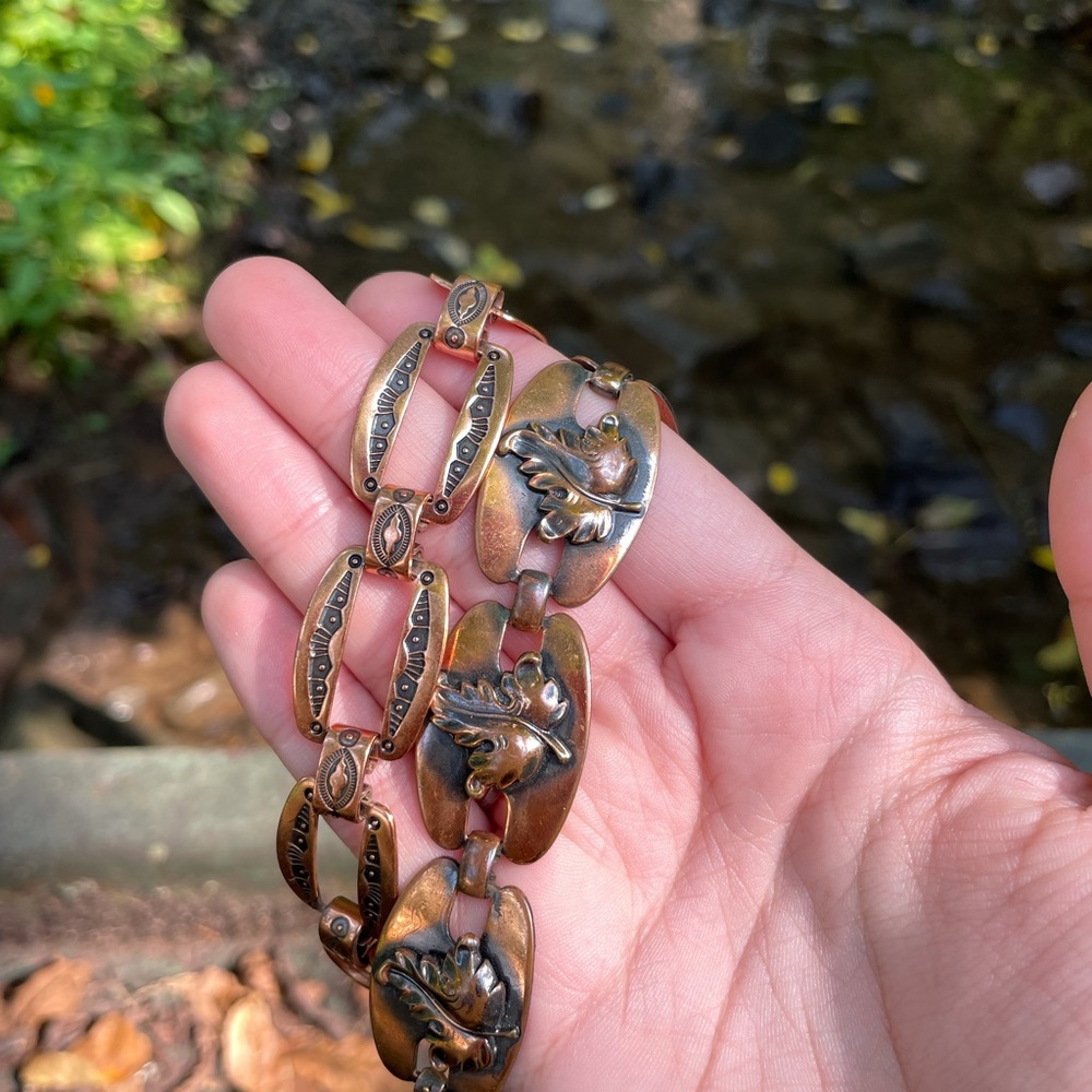 Autumnal - Fall Copper Bracelets - image 6